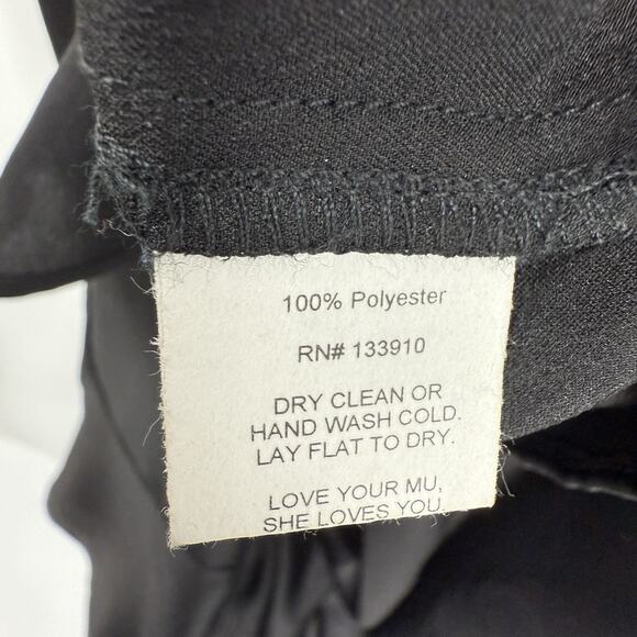 Show Me Your Mumu Rome Twist Gown Size XXL Black Wedding Bridesmaid Maxi Dress - Picture 8 of 11